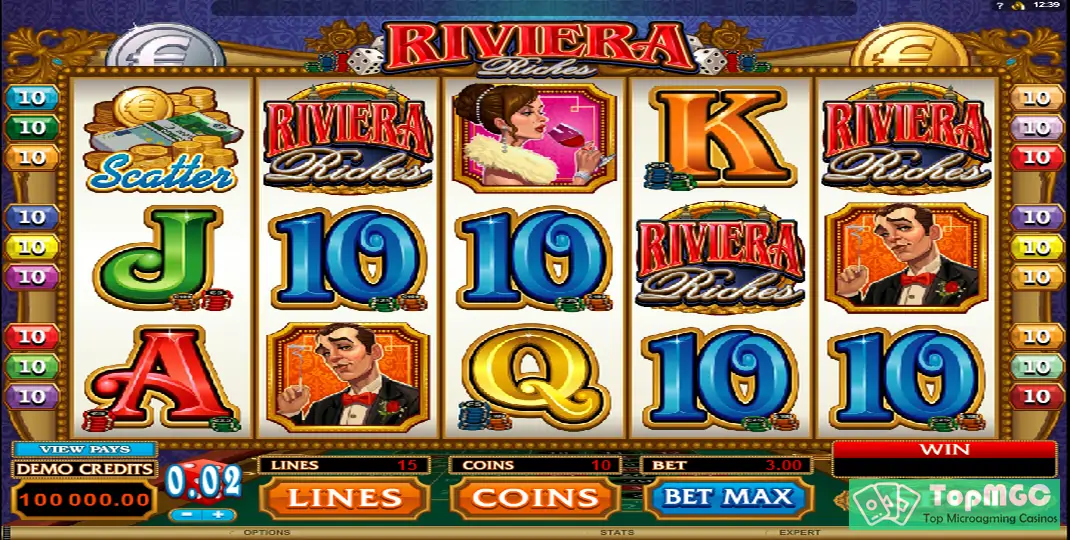 Riviera Riches Slot Demo