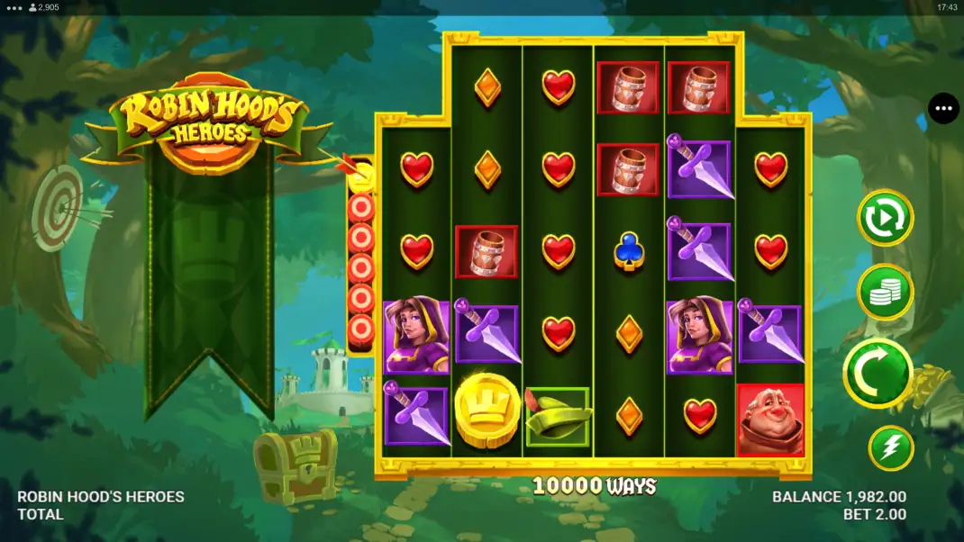 Robin Hoods Heroes Slot Demo