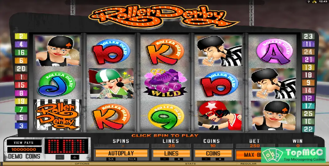 Roller Derby Slot Demo