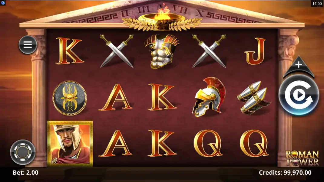 Roman Power Slot Demo