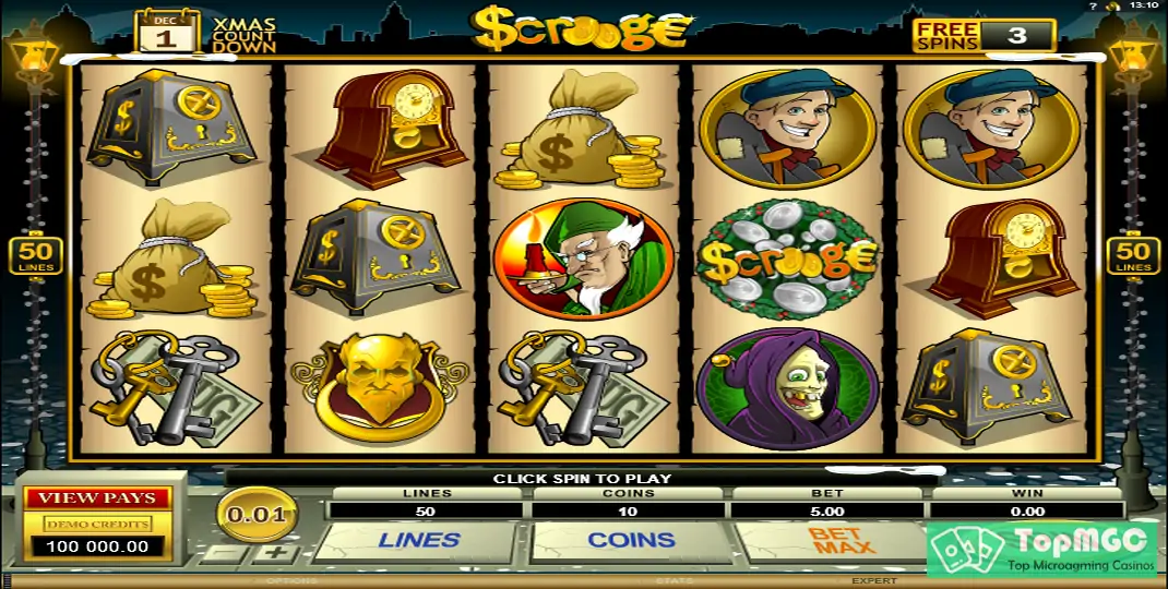 Scrooge Slot Demo