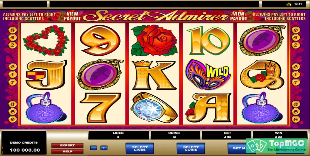 Secret Admirer Slot Demo