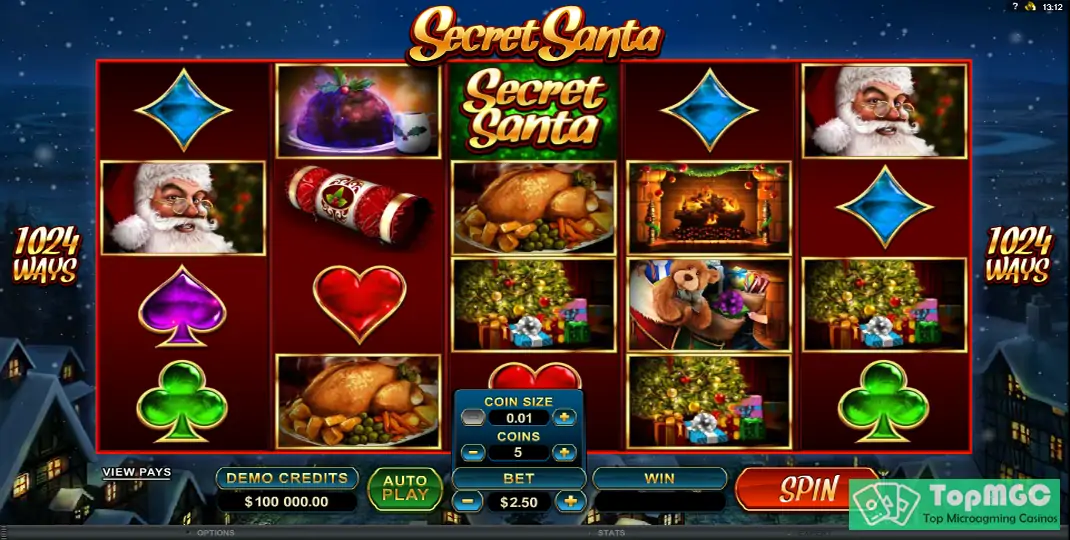 Secret Santa Slot Demo