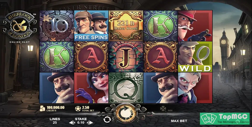 Sherlock of London Slot Demo