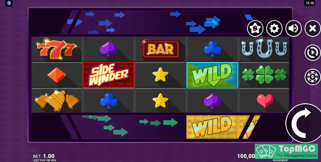 Sidewinder Slot Demo