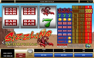 Sizzling Scorpions Small Image