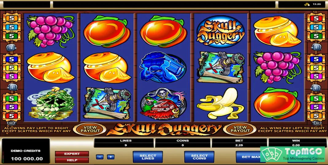 Skull Duggery Slot Demo