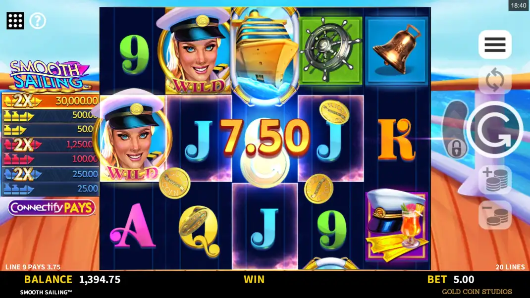 Smooth Sailing Slot Demo