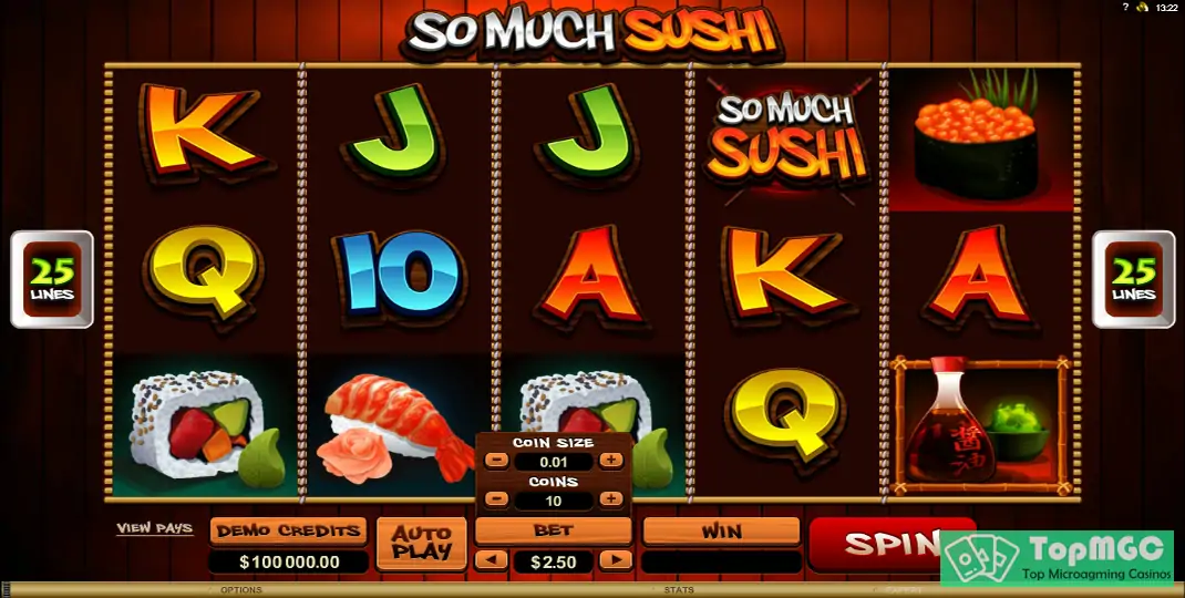 So Much Sushi Slot Demo