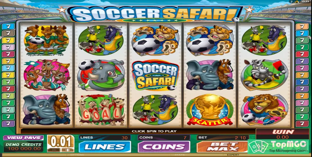 Soccer Safari Slot Demo