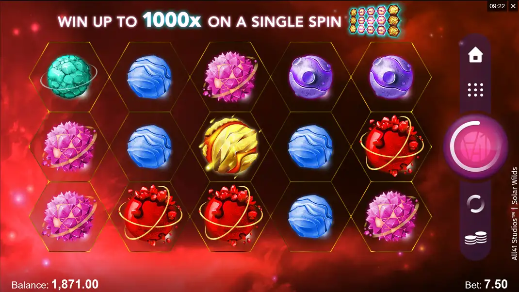 Solar Wilds  Slot Demo