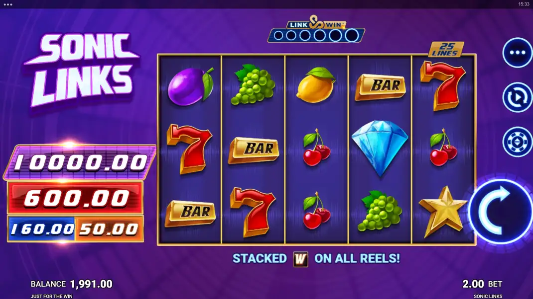Sonic Links Slot Demo