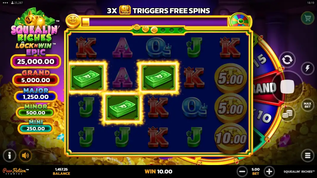 Squealin Riches Slot Demo