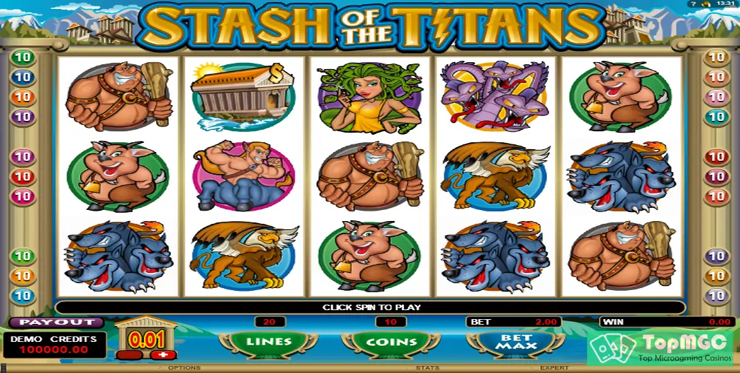 Stash of the Titans Slot Demo