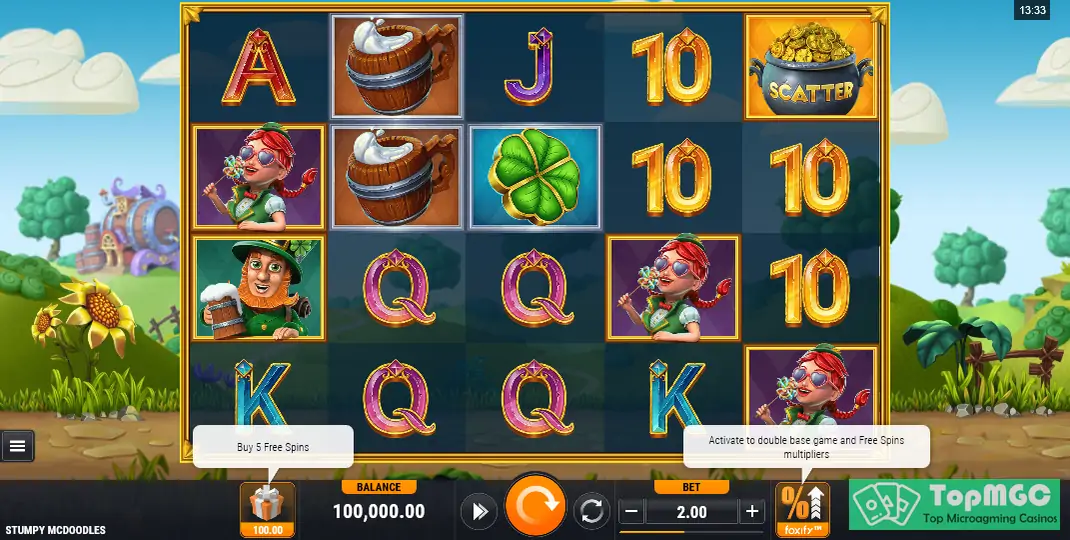 Stumpy McDoodles Slot Demo