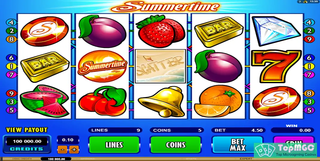Summertime Slot Demo
