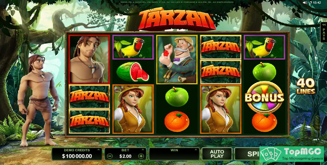 Tarzan Slot Demo