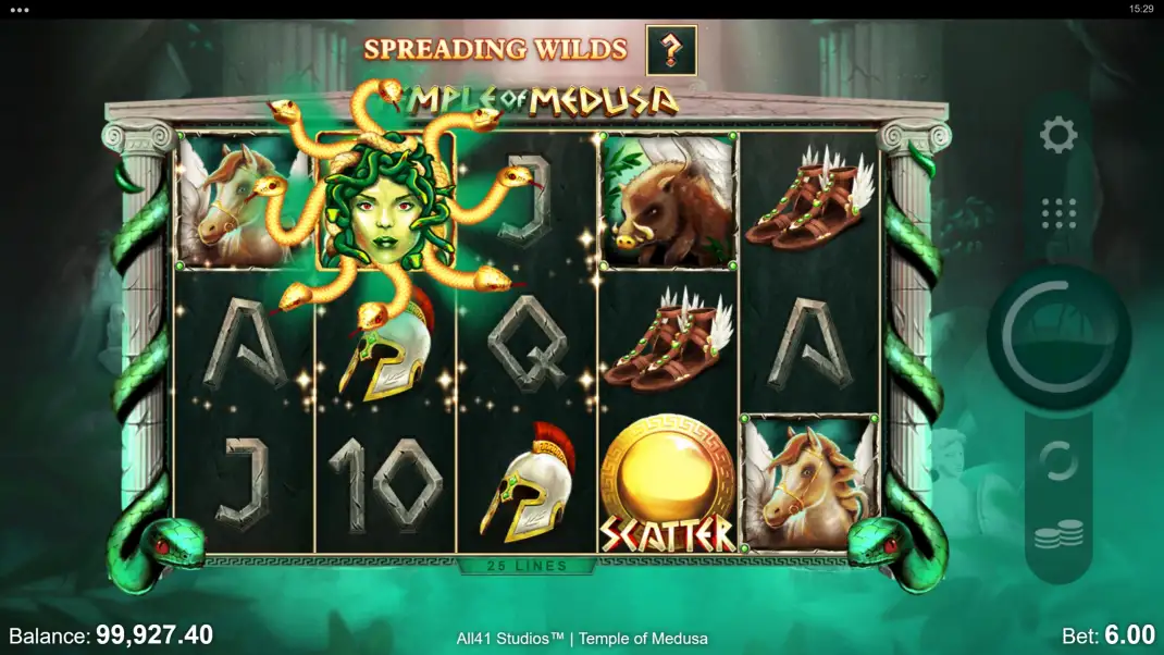 Temple of Medusa Slot Demo