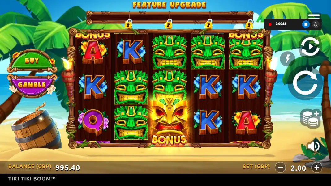 Tiki Tiki Boom Slot Demo