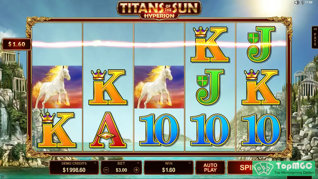 Titans Of The Sun: Hyperion Slot Demo