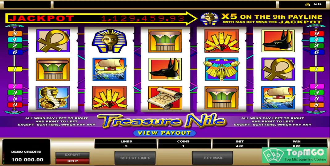 Treasure Nile Slot Demo
