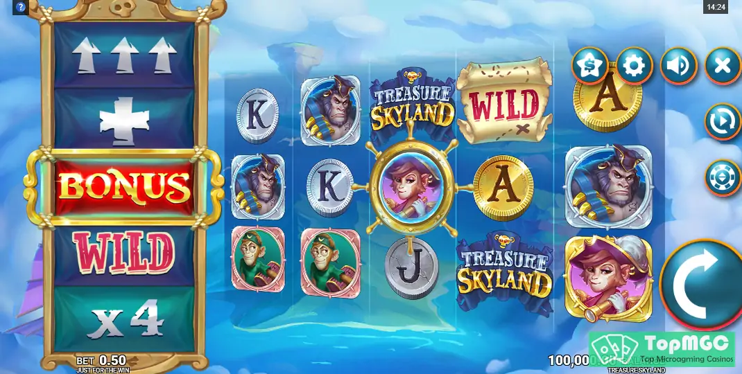 Treasure Skyland Slot Demo