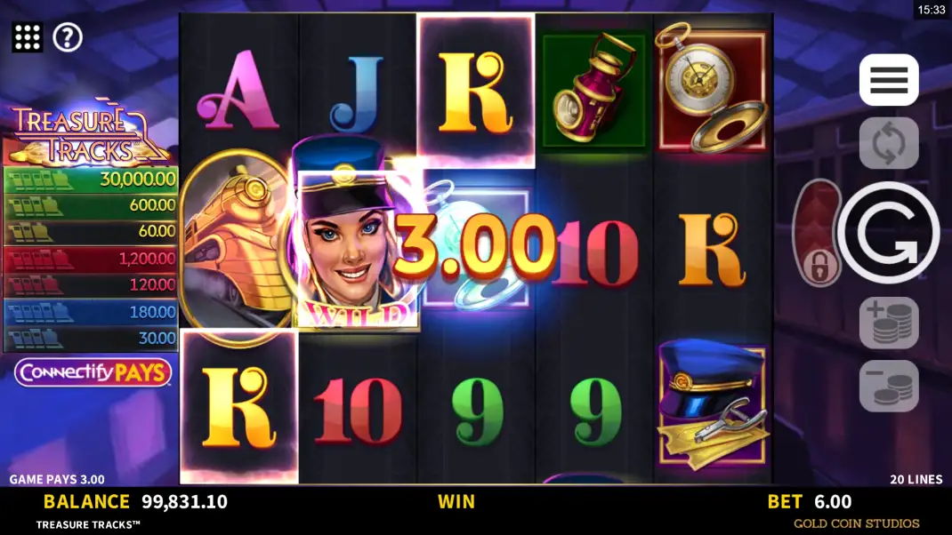 Treasure Tracks Slot Demo