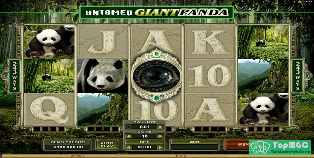 Untamed: Giant Panda Slot Demo