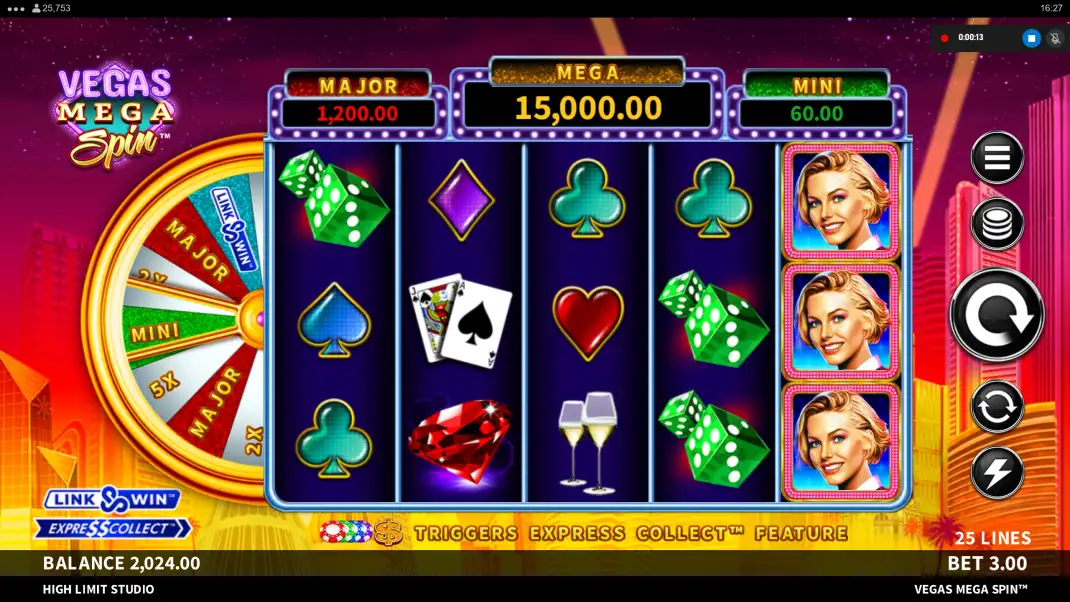 Vegas Mega Spin Slot Demo