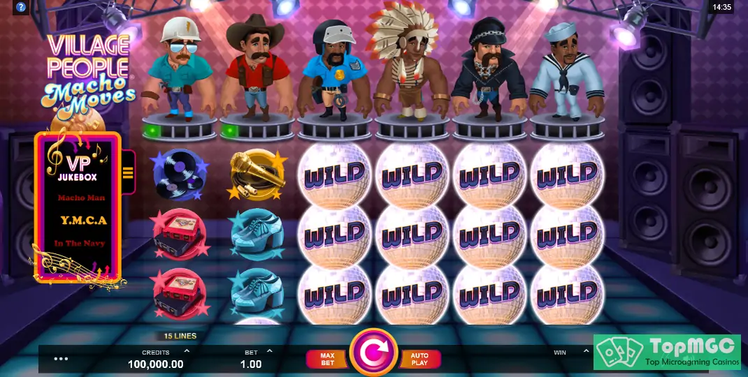 Village People: Macho Moves Slot Demo