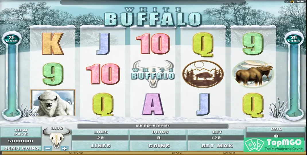 White Buffalo Slot Demo
