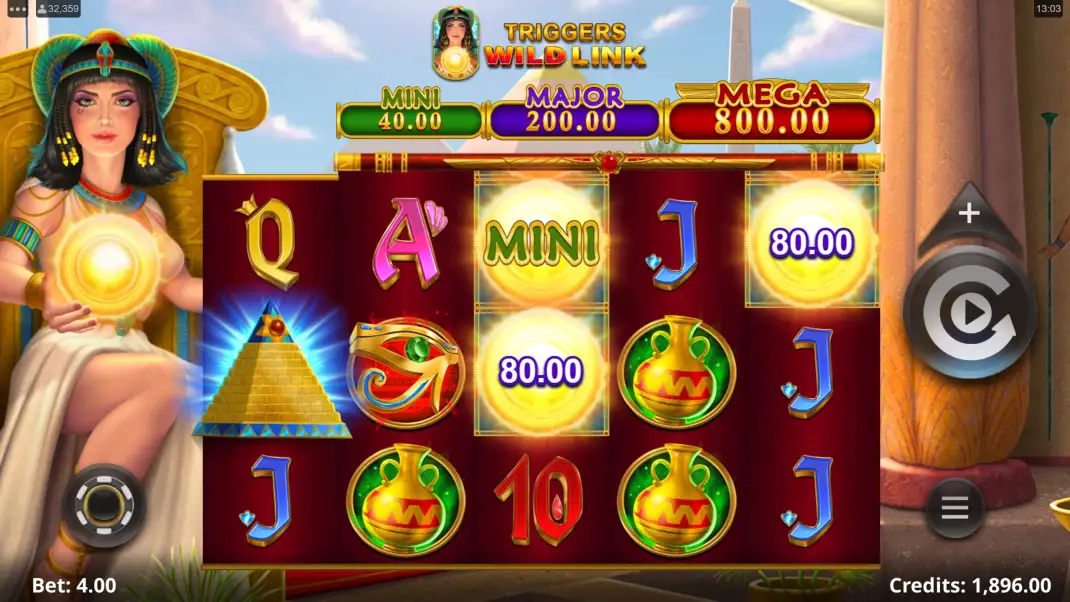 Wild Link Cleopatra Slot Demo