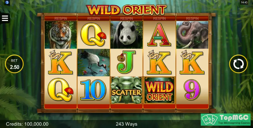 Wild Orient Slot Demo
