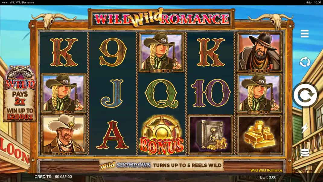 Wild Wild Romance Slot Demo