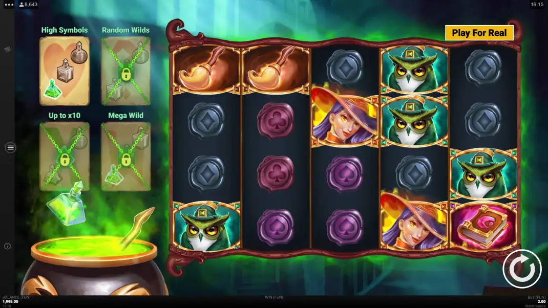 Witch Feature Slot Demo