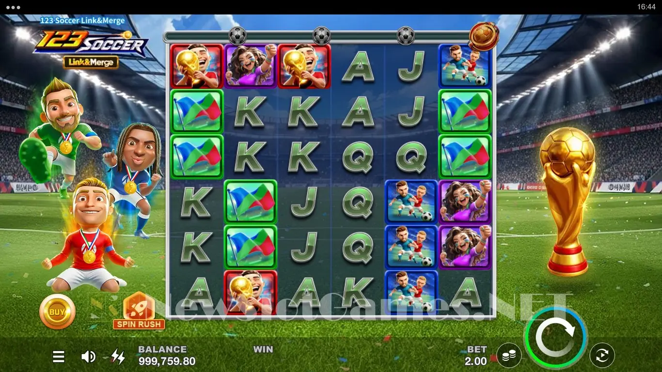 123 Soccer Link&Merge slot