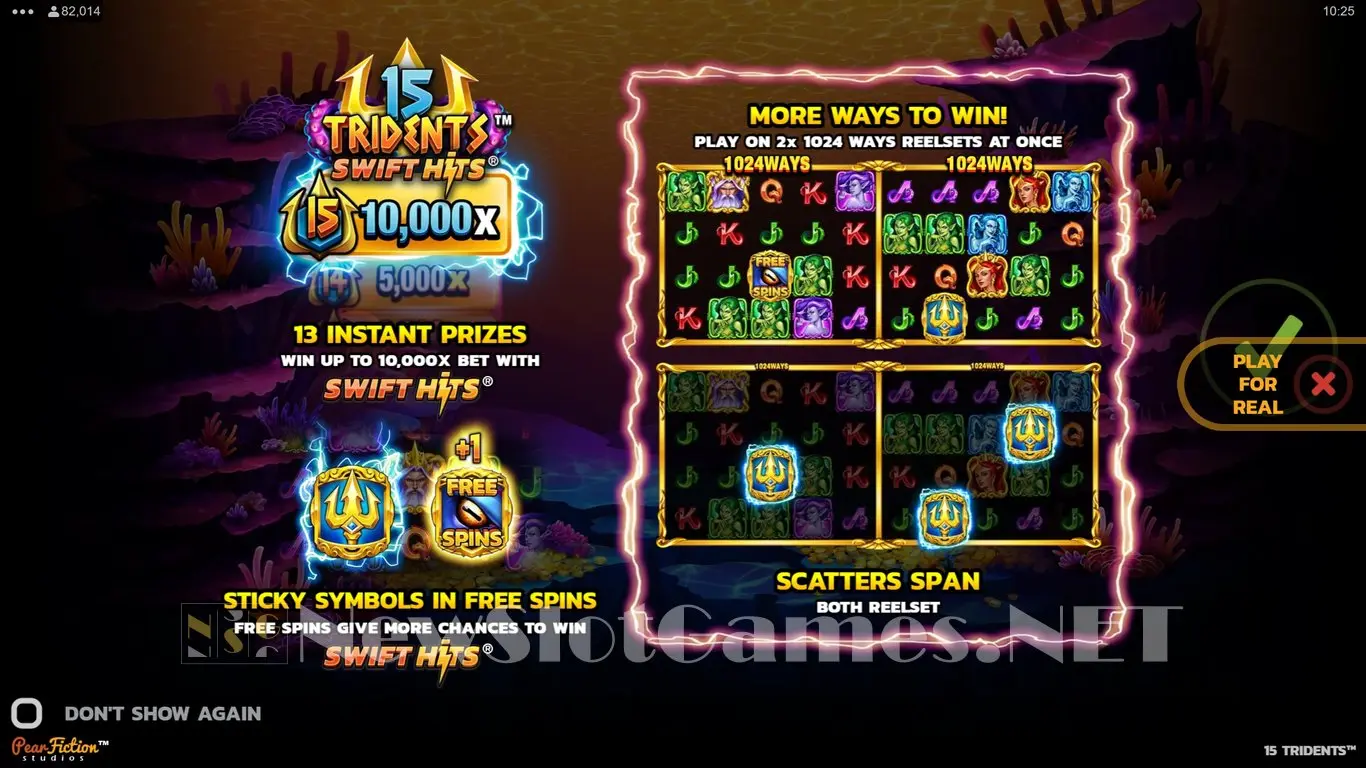 15 Tridents slot
