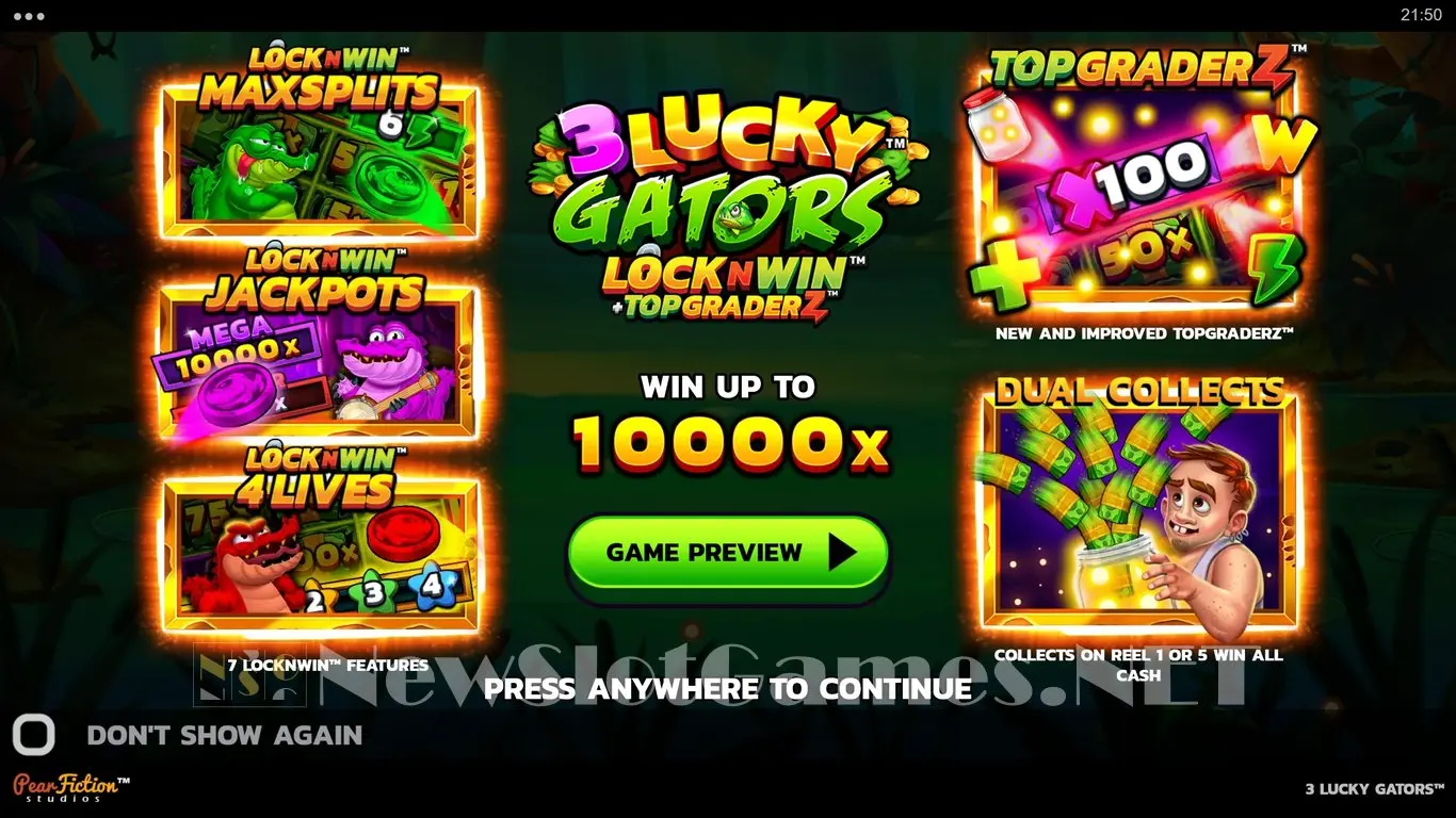 3 Lucky Gators slot