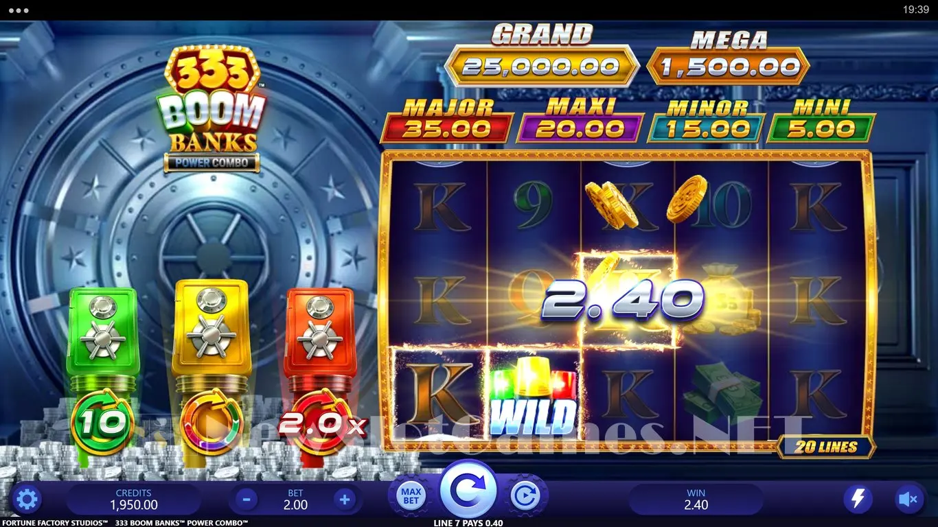 333 Boom Banks Power Combo slot