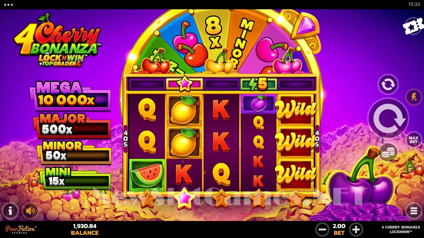 4 Cherry Bonanza LockNWin slot