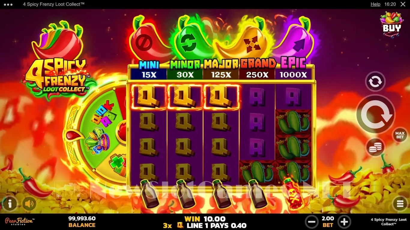 4 Spicy Frenzy Loot Collect slot