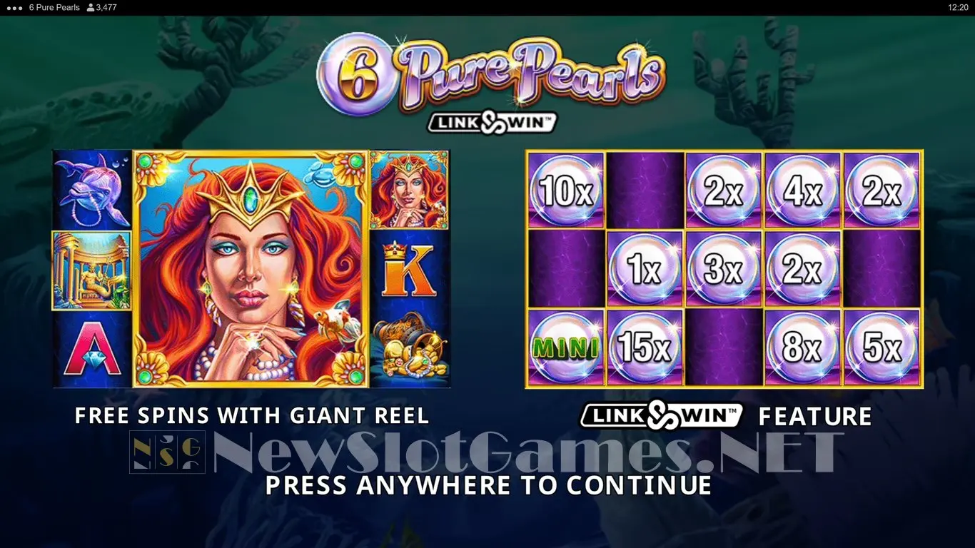 6 Pure Pearls slot