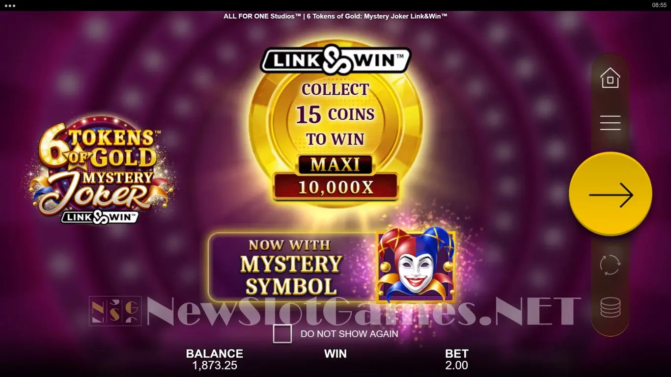 6 Tokens of Gold Mystery Joker slot