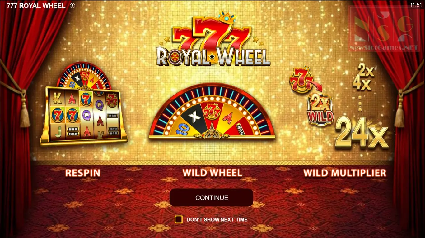 777 Royal Wheel slot