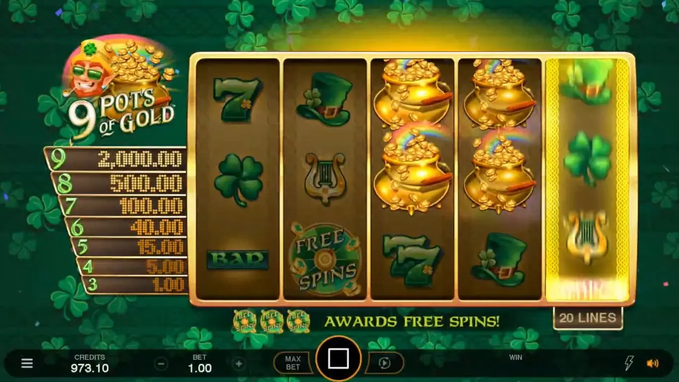 9 Pots of Gold slot