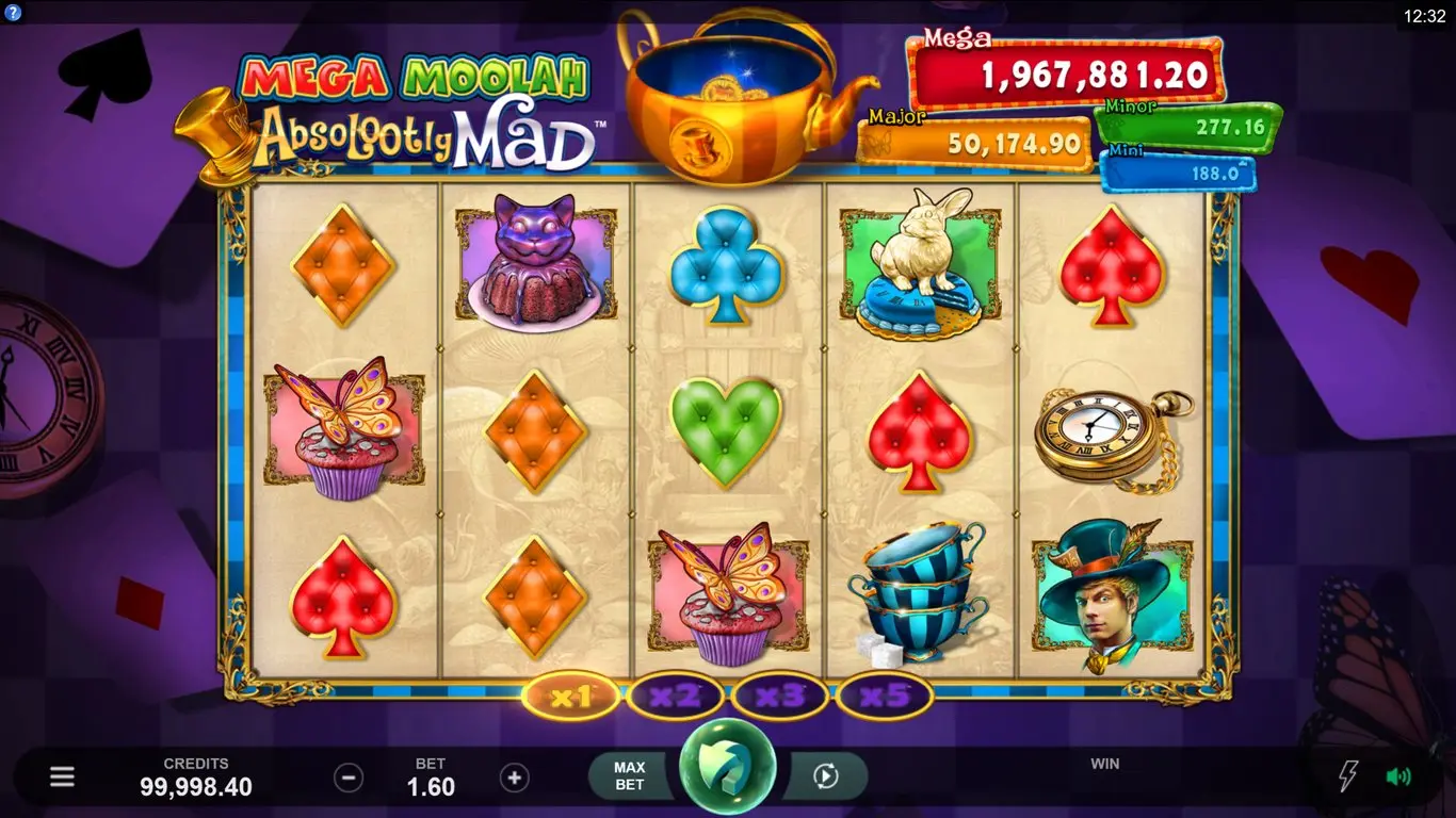 Absolootly Mad: Mega Moolah slot