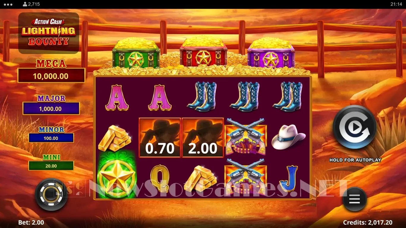 Action Cash Lightning Bounty slot