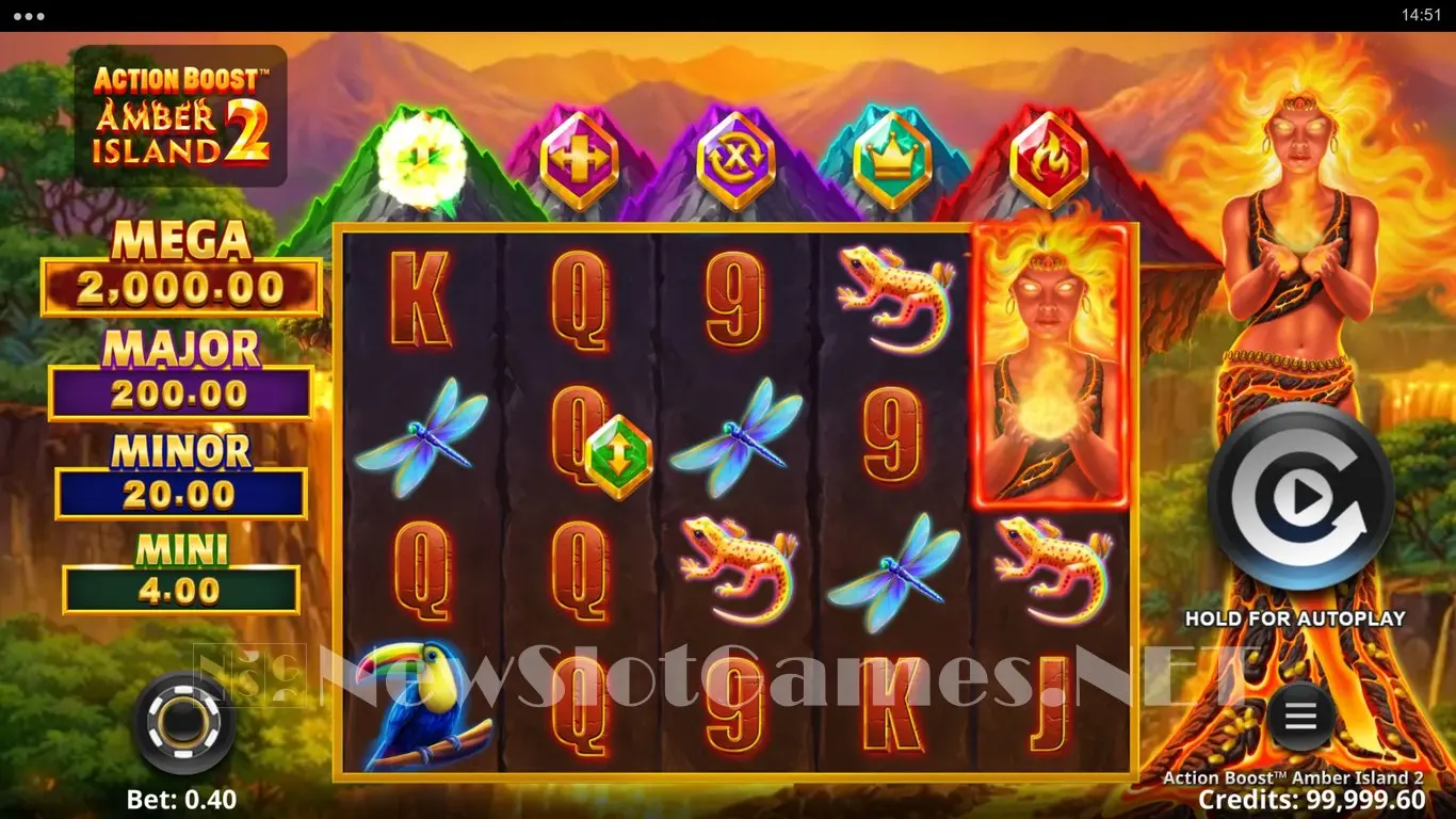 Action Boost Amber Island 2 slot