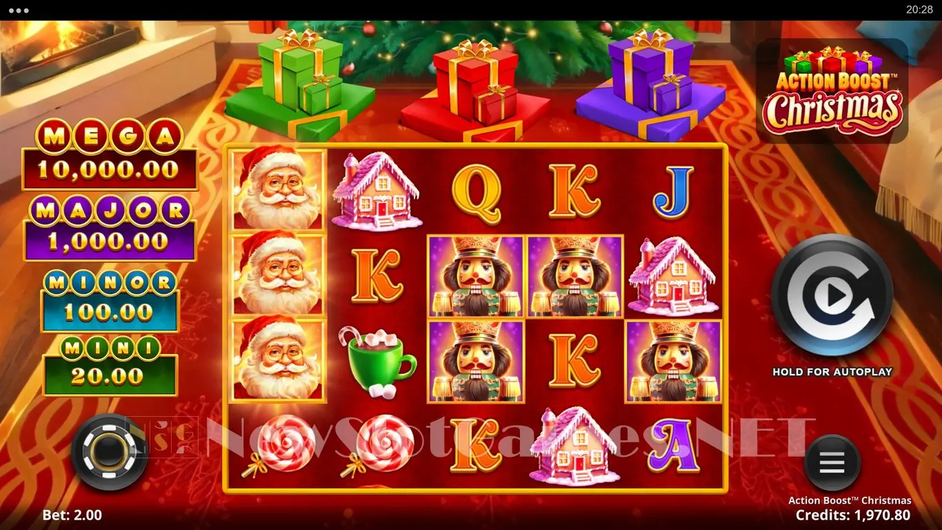 Action Boost Christmas slot