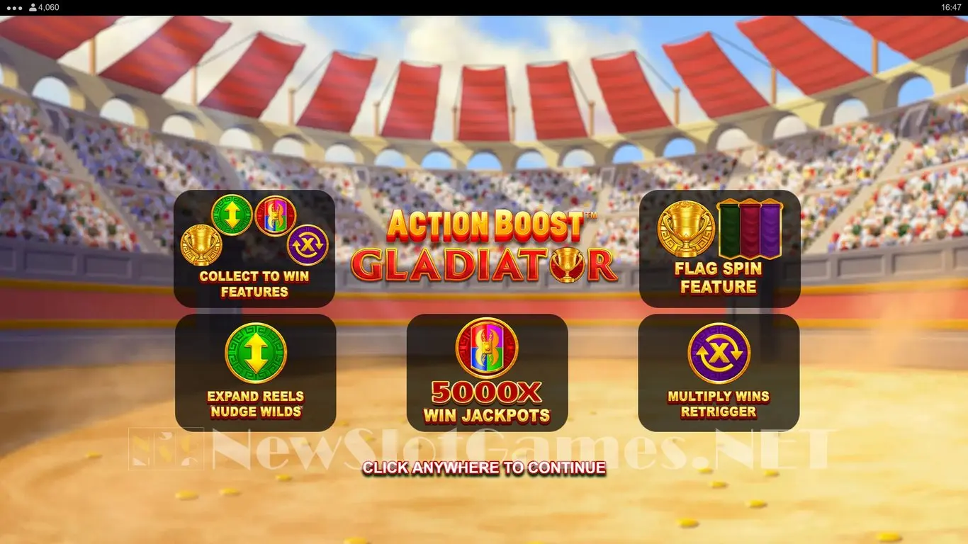 Action Boost Gladiator slot
